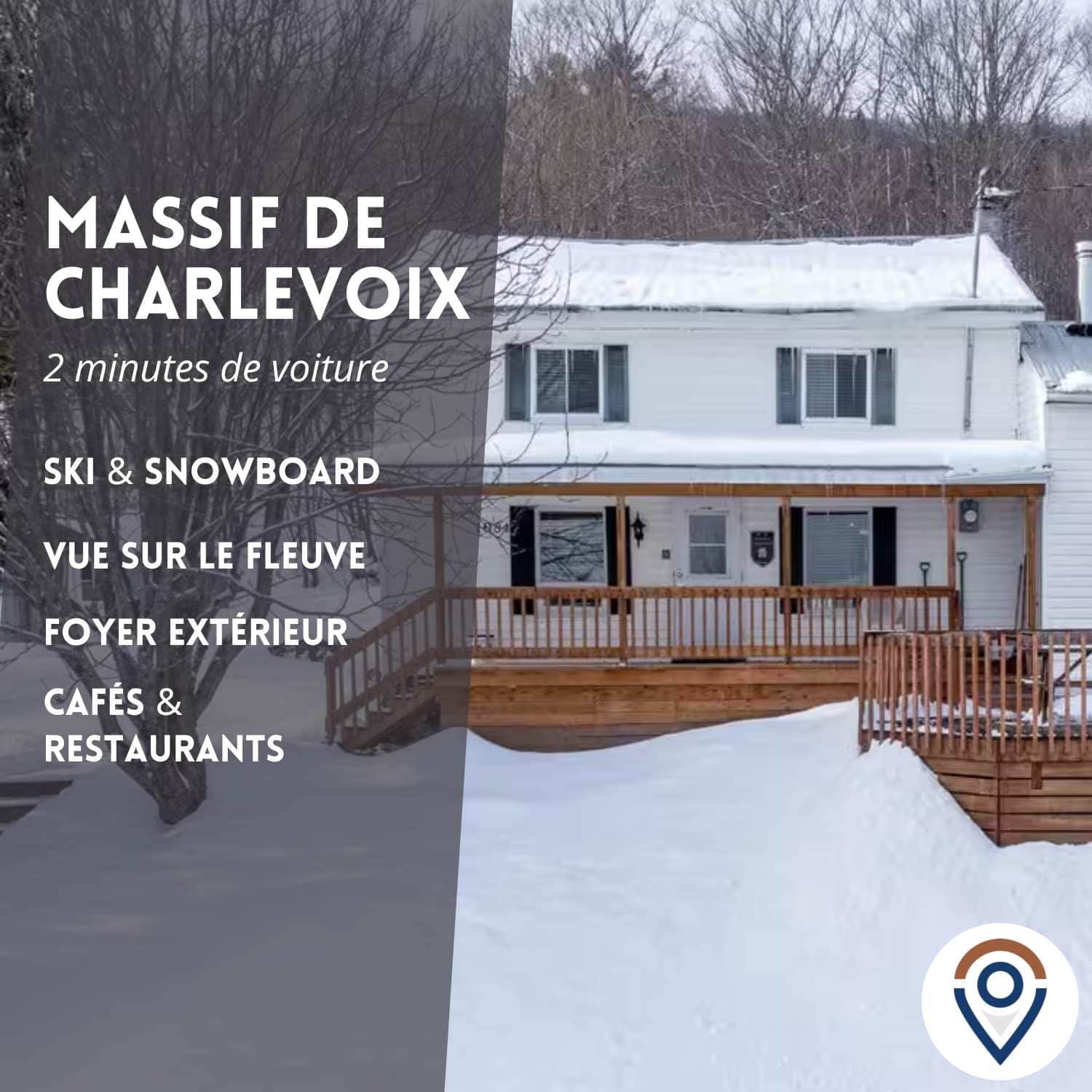 Blanche du Cap A stone's throw from Le Massif in Charlevoix