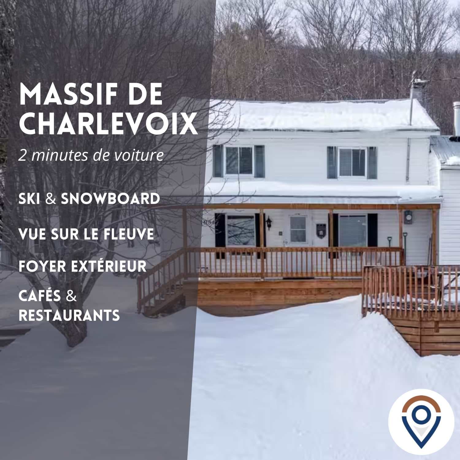 Blanche du Cap A stone's throw from Le Massif in Charlevoix