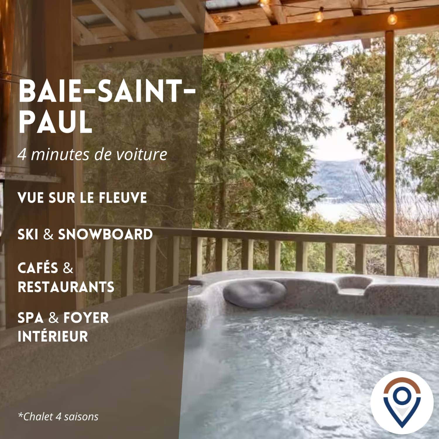 Rustic chalet with View and Spa