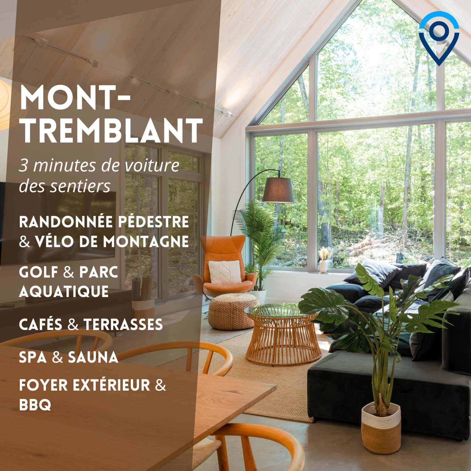 Bright Cottage - 3 min from Tremblant North Slope